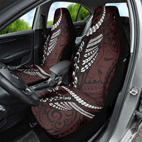 Polynesian Girl Tribal Tattoo Car Seat Cover Oxbood Vibe LT9 - Polynesian Pride
