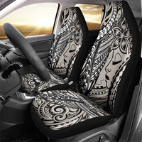 Polynesian Girl Tribal Tattoo Car Seat Cover Beige Vibe LT9 - Polynesian Pride