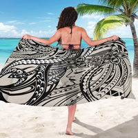 Polynesian Girl Tribal Tattoo Sarong Beige Vibe