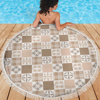 Hawaiian Palaka Quilt Pattern Beach Blanket Hawaii Culture Bird of Paradise Exotic Motif - Polynesian Pride