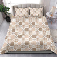 Hawaiian Palaka Quilt Pattern Bedding Set Hawaii Culture Bird of Paradise Exotic Motif - Polynesian Pride