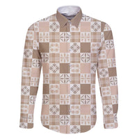 Hawaiian Palaka Quilt Pattern Family Matching Summer Maxi Dress and Hawaiian Shirt Hawaii Culture Bird of Paradise Exotic Motif - Polynesian Pride