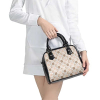 Hawaiian Palaka Quilt Pattern Shoulder Handbag Hawaii Culture Bird of Paradise Exotic Motif - Polynesian Pride