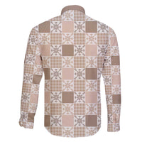 Hawaiian Palaka Quilt Pattern Family Matching Summer Maxi Dress and Hawaiian Shirt Hawaii Culture Pineapple - Polynesian Pride