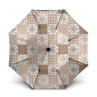 Hawaiian Palaka Quilt Pattern Umbrella Hawaii Culture Pineapple - Polynesian Pride