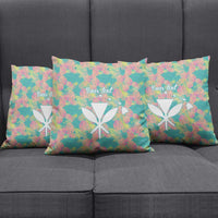 Seamless Hawaiian Quilt Pattern Pillow Cover Hawaii Culture Palm Leaf Tropical - Polynesian Pride