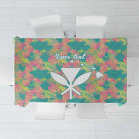 Seamless Hawaiian Quilt Pattern Tablecloth Hawaii Culture Palm Leaf Tropical - Polynesian Pride