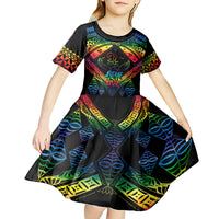 tonga-lgbt-kid-short-sleeve-dress-love-is-love-ngatu-rainbow-water-color
