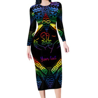 personalised-tonga-lgbt-long-sleeve-bodycon-dress-love-is-love-ngatu-rainbow-water-color