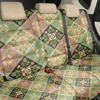 Seamless Pattern Puakenikeni and Kalo Back Car Seat Cover - Polynesian Pride