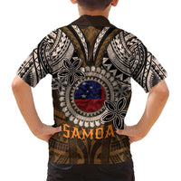 Samoa Warrior Family Matching Puletasi and Hawaiian Shirt The Mighty Samoan Warrior Spirit