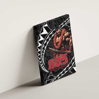 Samoan Pride Polynesian Tribal Warrior Canvas Wall Art 685 Samoa Mo Samoa