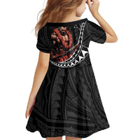 Samoan Pride Polynesian Tribal Warrior Family Matching Tank Maxi Dress and Hawaiian Shirt 685 Samoa Mo Samoa LT9 - Polynesian Pride