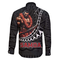 Samoan Pride Polynesian Tribal Warrior Family Matching Tank Maxi Dress and Hawaiian Shirt 685 Samoa Mo Samoa LT9 - Polynesian Pride
