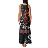Samoan Pride Polynesian Tribal Warrior Family Matching Tank Maxi Dress and Hawaiian Shirt 685 Samoa Mo Samoa LT9 - Polynesian Pride
