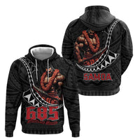 Samoan Pride Polynesian Tribal Warrior Hoodie 685 Samoa Mo Samoa LT9 - Polynesian Pride