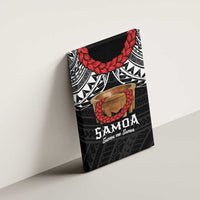Samoan Tanoa Kava Bowl Ula Fala Canvas Wall Art Polynesian Tribal Vibe
