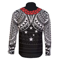 Samoan Tanoa Kava Bowl Ula Fala Family Matching Off Shoulder Maxi Dress and Hawaiian Shirt Polynesian Tribal Vibe