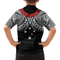 Samoan Tanoa Kava Bowl Ula Fala Family Matching Puletasi and Hawaiian Shirt Polynesian Tribal Vibe