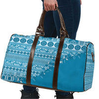 Fiji Marau na Kerisimasi Travel Bag Aqua Tagimoucia Tapa Masi Tribal - Polynesian Pride