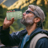 Fiji Marau na Kerisimasi 4 in 1 Can Cooler Tumbler Sage Green Tagimoucia Tapa Masi Tribal - Polynesian Pride