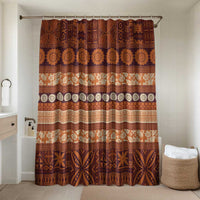 Fiji Marau na Kerisimasi Bathroom Set Gold Tapa Masi Inspired Christmas - Polynesian Pride