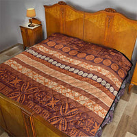 Fiji Marau na Kerisimasi Quilt Gold Tapa Masi Inspired Christmas - Polynesian Pride
