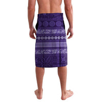 Fiji Marau na Kerisimasi Lavalava Purple Tapa Masi Inspired Christmas - Polynesian Pride