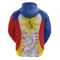 Philippines Flag Day Hoodie Filipino Feather Pattern LT9 - Polynesian Pride