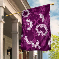 Mokihana Maile and Ilima Leis Garden Flag Akala Hawaiian Tapa Quilt Pattern - Polynesian Pride