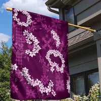 Mokihana Maile and Ilima Leis Garden Flag Akala Hawaiian Tapa Quilt Pattern - Polynesian Pride