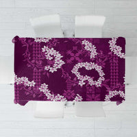 Mokihana Maile and Ilima Leis Tablecloth Akala Hawaiian Tapa Quilt Pattern - Polynesian Pride