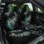 New Zealand Car Seat Cover Aotearoa Silver Fern Mixed Papua Shell Green Vibe LT9 One Size Green - Polynesian Pride