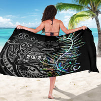 New Zealand Rugby Sarong NZ Black Fern Champions History With Papua Shell LT9 - Polynesian Pride