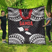 Samoa Black Saturday Quilt Samoa mo Samoa with Black Ula Fala