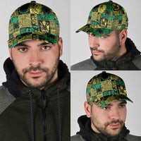 Cook Islands Mere Kiritimiti Classic Cap Pacific Patchwork Xmas Vibes LT9 - Polynesian Pride