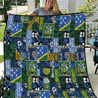 Solomon Islands Meri Kirihimete Quilt Pacific Patchwork Xmas Vibes - Polynesian Pride