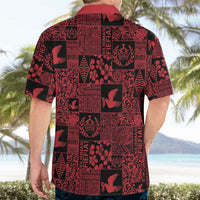 Black Tonga Kilisimasi Fiefia Hawaiian Shirt Pacific Patchwork Xmas Vibes LT9 - Polynesian Pride