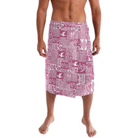 Pink Tonga Kilisimasi Fiefia Lavalava Pacific Patchwork Xmas Vibes - Polynesian Pride