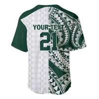 Polynesian Hawaii Volleyball Custom Baseball Jersey Kakau with Sport Style LT9 - Polynesian Pride