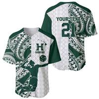 Polynesian Hawaii Volleyball Custom Baseball Jersey Kakau with Sport Style LT9 - Polynesian Pride