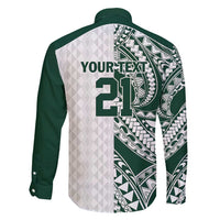Polynesian Hawaii Volleyball Custom Family Matching Mermaid Dress and Hawaiian Shirt Kakau with Sport Style