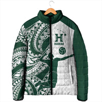Polynesian Hawaii Volleyball Custom Padded Jacket Kakau with Sport Style LT9 - Polynesian Pride