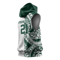 Polynesian Hawaii Volleyball Custom Sleeveless Hoodie Kakau with Sport Style LT9 - Polynesian Pride