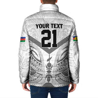 New Caledonia Football Custom Padded Jacket Go Champions Les Cagous - Polynesian Pride