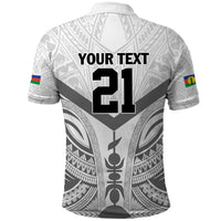 New Caledonia Football Custom Polo Shirt Go Champions Les Cagous LT9 - Polynesian Pride
