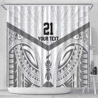 New Caledonia Football Custom Shower Curtain Go Champions Les Cagous LT9 - Polynesian Pride
