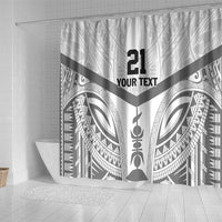 New Caledonia Football Custom Shower Curtain Go Champions Les Cagous LT9 - Polynesian Pride
