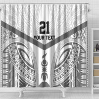 New Caledonia Football Custom Shower Curtain Go Champions Les Cagous LT9 - Polynesian Pride