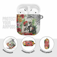 Skeleton Love for Valentine’s Day AirPods Case Polynesian Tribal Love Forever - Polynesian Pride